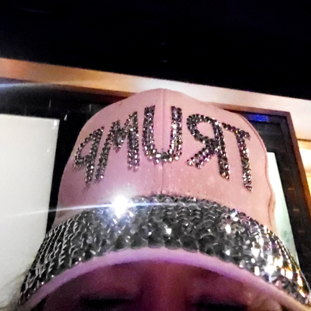 This is an I love Trump hat I ordered. I am a fan.